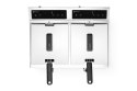 Frytownica indukcyjna z kranem spustowym, 2 × 8 l, 16L 230V/7000W, 577x609x(H)410mm