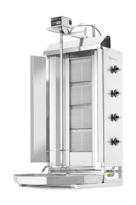 Kebab gazowy, HENDI, Profi Line, 230V/16W, 13kW, 735x745x(H)1110mm