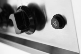 Kuchenka gazowa - 5-palnikowa na podstawie otwartej 900x640x(H)910mm