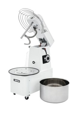 Miesiarka spiralna Grafen z wyjmowaną dzieżą, ze zmienną prędkością, Grafen, 48L, 400V/2200W, 480x800x(H)850mm