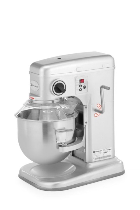 Mikser planetarny 7l, 220-240V/650W, 317x440x(H)490mm