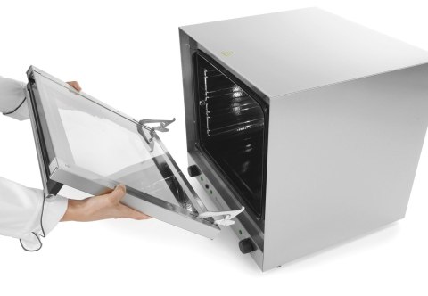 Piec konwekcyjny z nawilżaniem H90S HENDI 220-240V/2670W, 595x595x(H)570mm