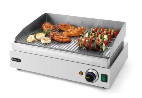 Płyta grillowa ryflowana Hendi Profi Line 527x404x(H)233mm