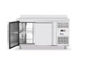 Stół mroźniczy 2-drzwiowy z agregatem bocznym 280L, 230V 1360x700x(H)910mm