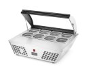 Witryna chłodnicza nastawna, Arktic, 67L, 230V/105W, 775x615x(H)235mm