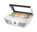 Witryna chłodnicza nastawna, Arktic, 67L, 230V/105W, 775x615x(H)235mm