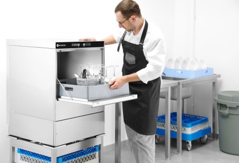 Zmywarka do szkła 40x40 - sterowanie elektroniczne