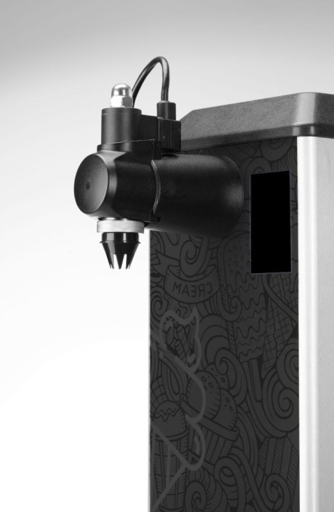 Automat do bitej śmietany, HENDI, 2,2L, 220-240V/500W, 577x234x(H)440mm