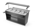 Bufet sałatkowy, Arktic, GN 1/1, 220-240V/170W, 1490x765x(H)1370mm