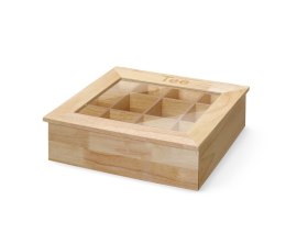 Ekspozytor na herbatę 300x280x(H)90mm