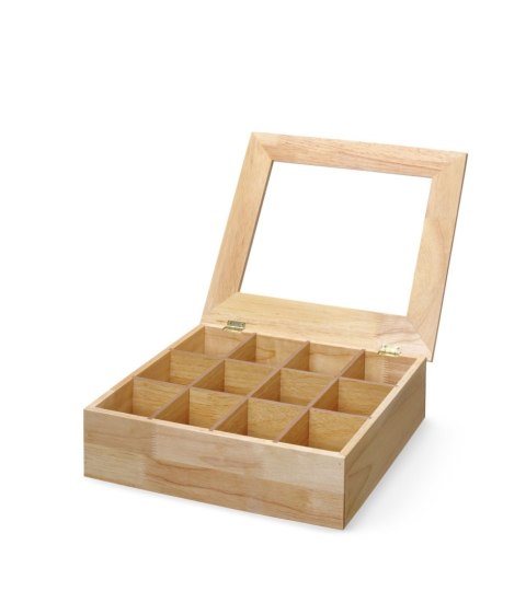 Ekspozytor na herbatę 300x280x(H)90mm
