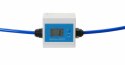 Elektroniczny licznik przepływu wody do filtrów HENDI, 110x53x(H)70mm