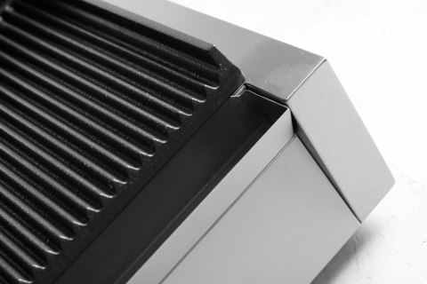 Grill kontaktowy Panini góra i dół ryflowane430x375x(H)216mm