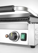 Grill kontaktowy Panini góra i dół ryflowane430x375x(H)216mm