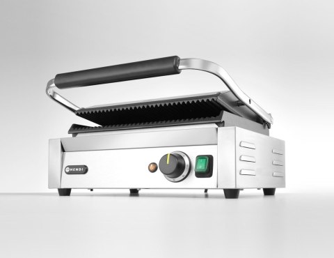 Grill kontaktowy Panini góra i dół ryflowane430x375x(H)216mm
