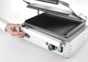 Grill kontaktowy Panini góra i dół ryflowane430x375x(H)216mm