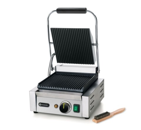 Grill kontaktowy góra i dół ryflowane 310x375x(H)216mm