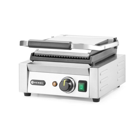 Grill kontaktowy góra ryflowana, dół gładki 310x375x(H)216mm