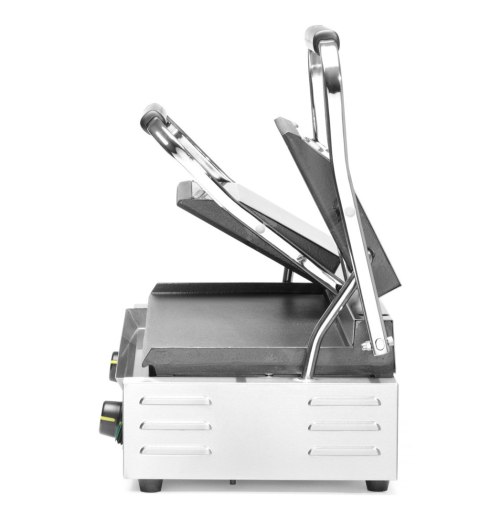 Grill kontaktowy podwójny góra ryflowana, dół gładki 570x375x(H)216mm