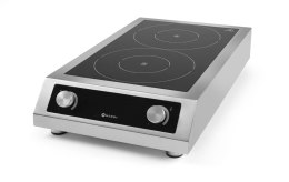 Kuchenka indukcyjna podwójna model 7000 405x700x(H)145mm