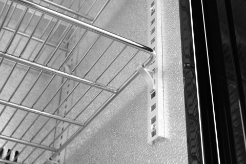 Lodówka na napoje 2-drzwiowa Arktic, 158L, czarny, 220-240V/160W, 900x520x(H)865mm