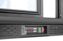 Lodówka na napoje 3-drzwiowa Arktic, 254L, czarny, 220-240V/160W, 1350x520x(H)865mm