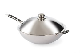 Patelnia indukcyjna WOK ⌀360x(H)180mm