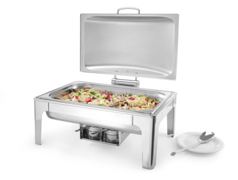 Podgrzewacz na pastę 9L satynowany Hendi 570x430x(H)290mm
