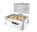 Podgrzewacz na pastę 9L satynowany Hendi 570x430x(H)290mm