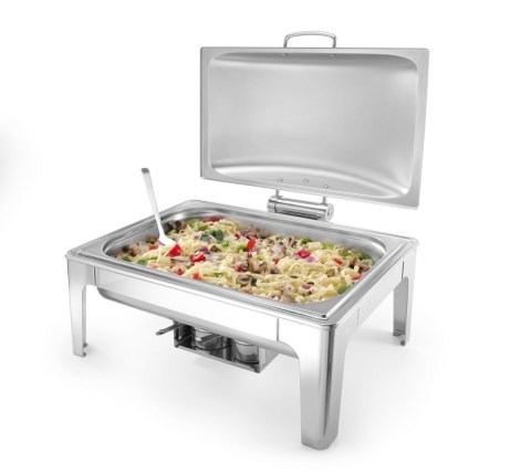 Podgrzewacz na pastę 9L satynowany Hendi 570x430x(H)290mm