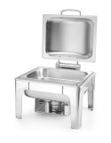 Podgrzewacz na pastę GN 1/2 satynowany 4L 365x370x(H)280mm