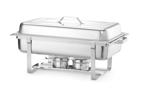 Podgrzewacz na pastę - zestaw 4 szt., HENDI, GN 1/1, 7,5L, 600x355x(H)305mm
