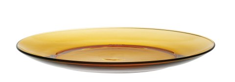 Talerz płytki LYS AMBER, Duralex, LYS AMBER, pomarańczowy, ⌀235x(H)20mm