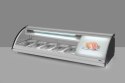 Witryna chłodnicza 5x GN 1/3, Arktic, 230V/160W, 1307x445x(H)327mm