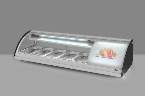 Witryna chłodnicza 5x GN 1/3, Arktic, 230V/160W, 1307x445x(H)327mm