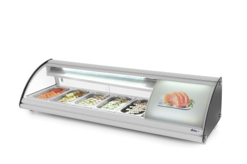 Witryna chłodnicza 5x GN 1/3, Arktic, 230V/160W, 1307x445x(H)327mm