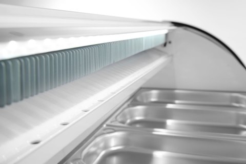 Witryna chłodnicza 5x GN 1/3, Arktic, 230V/160W, 1307x445x(H)327mm