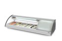 Witryna chłodnicza 5x GN 1/3, Arktic, 230V/160W, 1307x445x(H)327mm