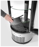 Witryna chłodnicza okrągła, Arktic, 100L, 230V/210W, ⌀480x(H)1065mm