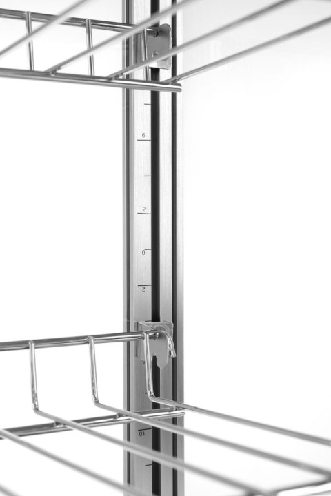 Witryna grzewcza nastawna, 97 litrów, 230V/800W, 460x467x(H)785mm