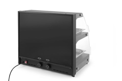 Witryna grzewcza nastawna dwupoziomowa, 230V/560W, 650x485x(H)630mm