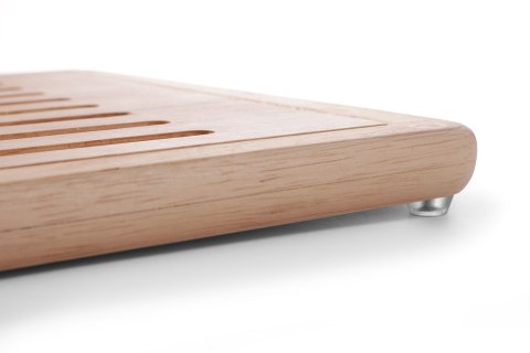 Deska do krojenia pieczywa,ciemne drewno, 475x322x20mm