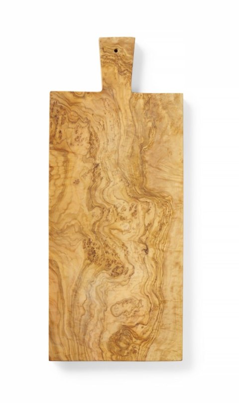 Deska do serwowania z drewna oliwnego, HENDI, 480x190x(H)22mm, Prostokątny