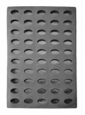 Forma silikonowa OVAL, 570x375x(H)20mm