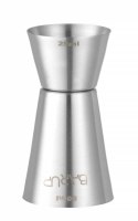 Miarka barmańska srebrna 25/50 ml