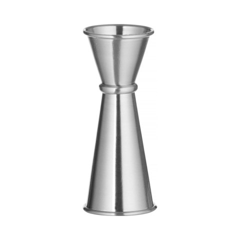 Miarka barmańska srebrna 25ml/50ml