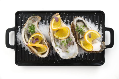 Miska czarna Little Chef mini - prostokątna 320x162x(H)20mm