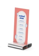 Podstawka pod kartę menu 6 szt., 80x77x(H)18mm