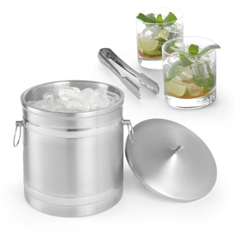 Pojemnik do lodu - podwójne ścianki 5L ⌀200x(H)230mm