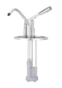 Pojemnik ze stali nierdzewnej do sosów z dyspenserem, HENDI, 4,5L, ⌀180x(H)420mm
